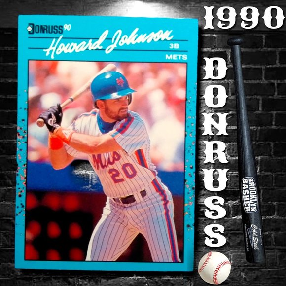 BASEBALL CARD  HOWARD JOHNSON  # 19 DONRUSS 1990 - Picture 1 of 2